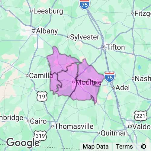 Colquitt County Georgia real estate agent mailing area