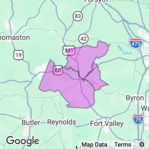 Crawford County Georgia real estate agent mailing area