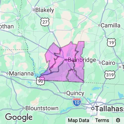 Decatur County Georgia real estate agent mailing area