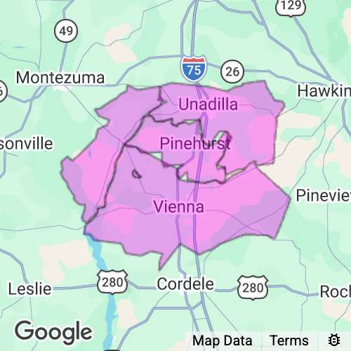 Dooly County Georgia real estate agent mailing area