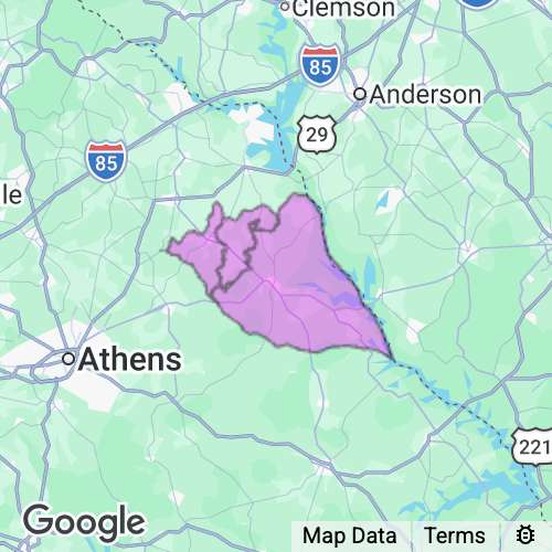 Elbert County Georgia real estate agent mailing area