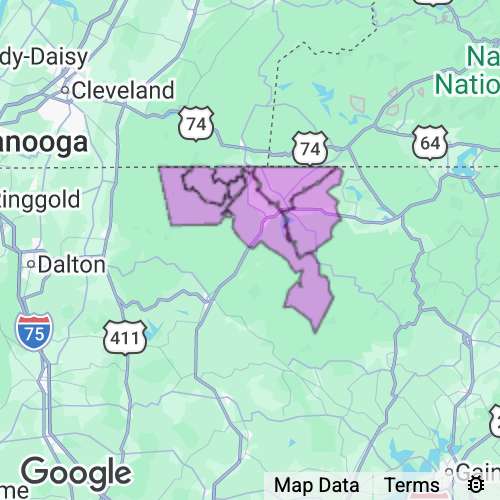 Fannin County Georgia real estate agent mailing area