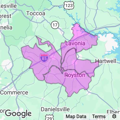 Franklin County Georgia real estate agent mailing area