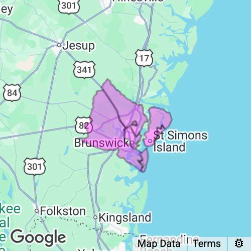 Glynn County Georgia real estate agent mailing area