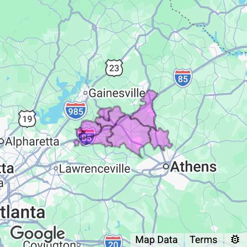 Jackson County Georgia real estate agent mailing area
