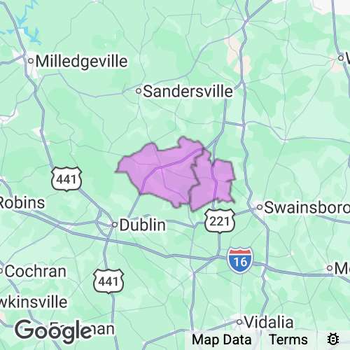 Johnson County Georgia real estate agent mailing area