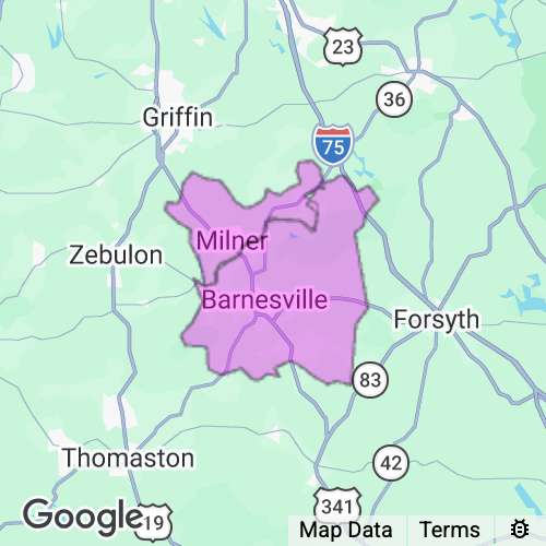 Lamar County Georgia real estate agent mailing area