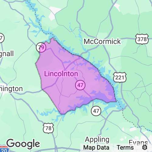 Lincoln County Georgia real estate agent mailing area