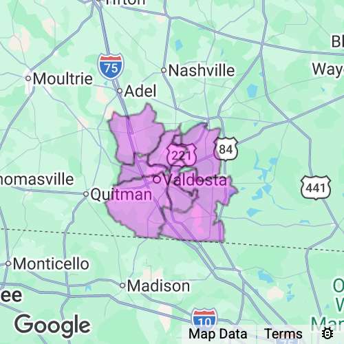 Lowndes County Georgia real estate agent mailing area
