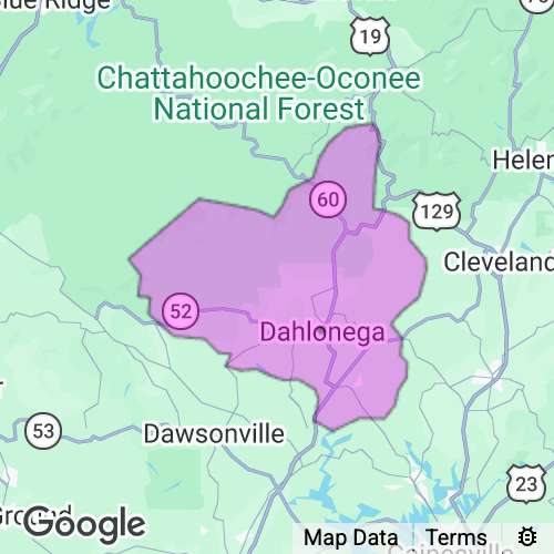 Lumpkin County Georgia real estate agent mailing area