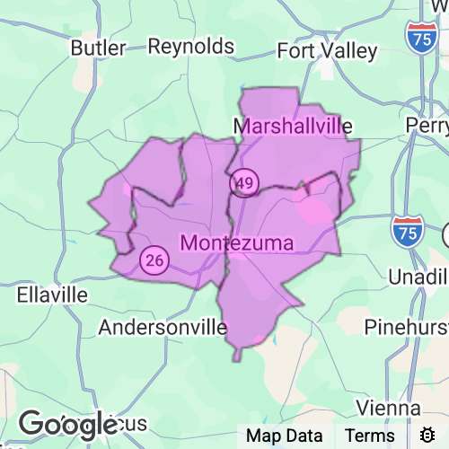 Macon County Georgia real estate agent mailing area