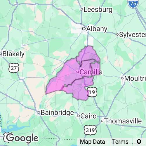 Mitchell County Georgia real estate agent mailing area