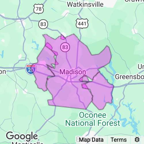 Morgan County Georgia real estate agent mailing area