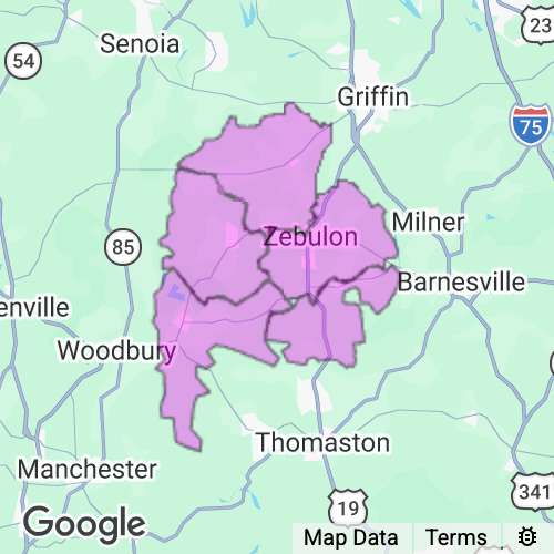 Pike County Georgia real estate agent mailing area