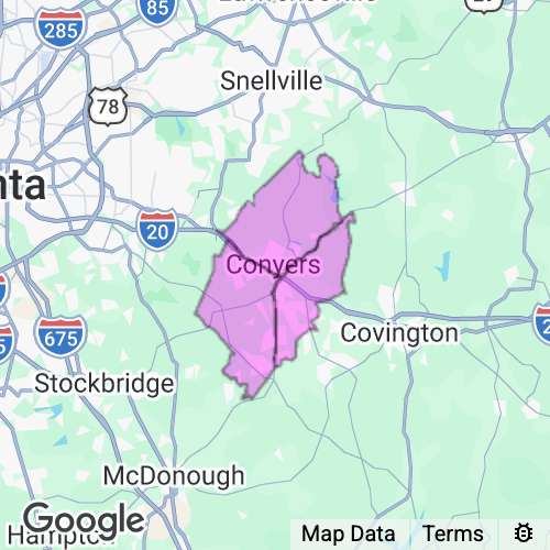 Rockdale County Georgia real estate agent mailing area