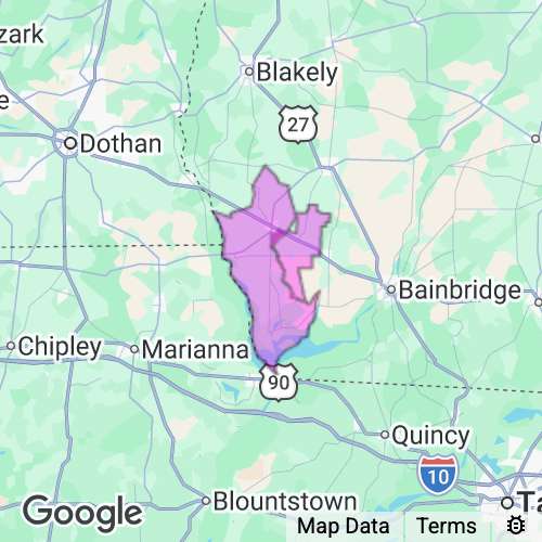 Seminole County Georgia real estate agent mailing area
