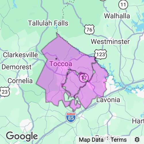 Stephens County Georgia real estate agent mailing area