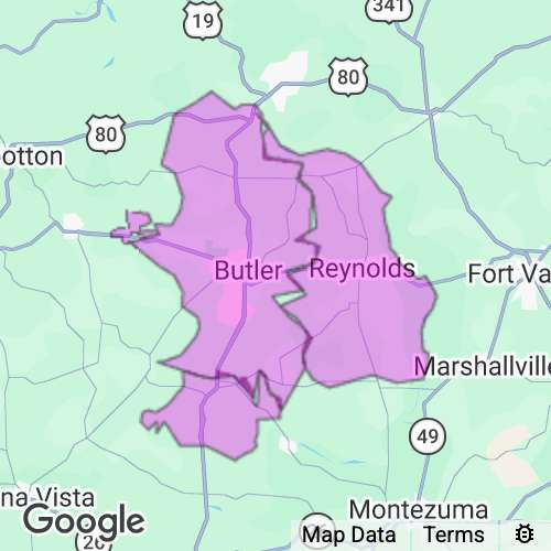 Taylor County Georgia real estate agent mailing area