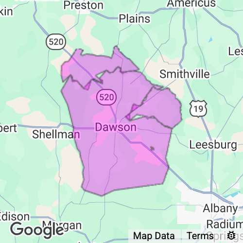 Terrell County Georgia real estate agent mailing area
