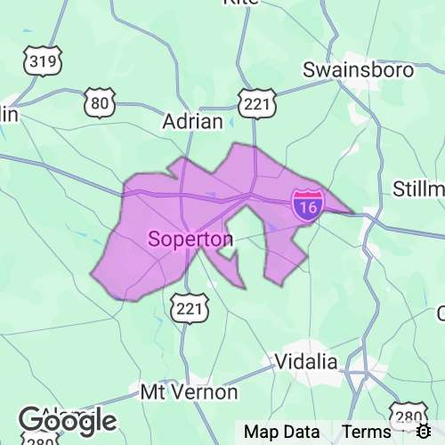 Treutlen County Georgia real estate agent mailing area