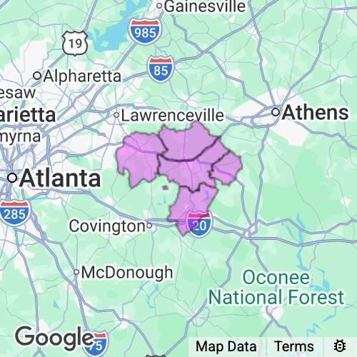 Walton County Georgia real estate agent mailing area