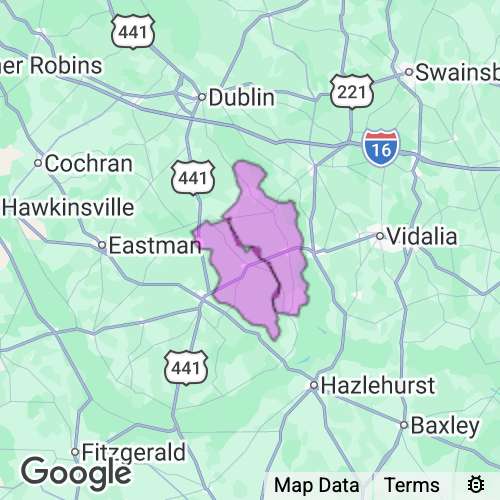 Wheeler County Georgia real estate agent mailing area