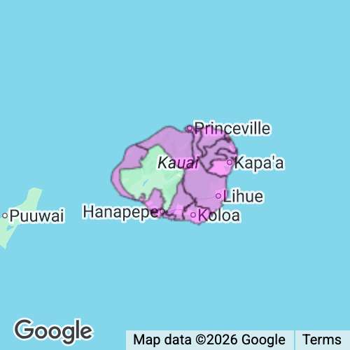 Kauai County Hawaii real estate agent mailing area