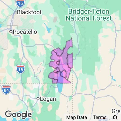 Bear Lake County Idaho real estate agent mailing area