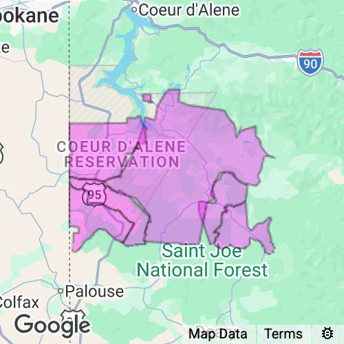 Benewah County Idaho real estate agent mailing area