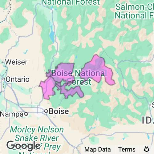 Boise County Idaho real estate agent mailing area