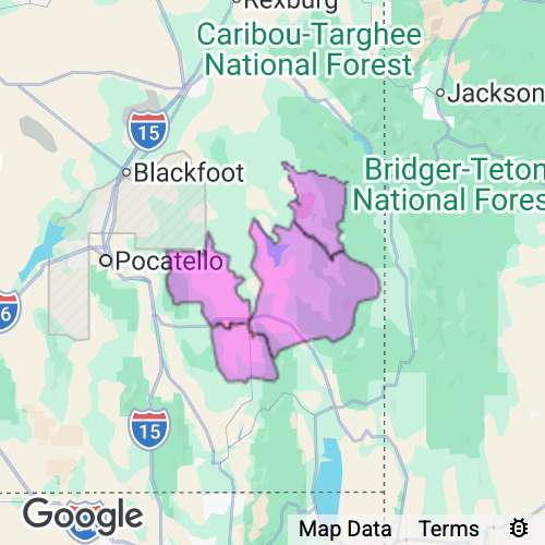 Caribou County Idaho real estate agent mailing area