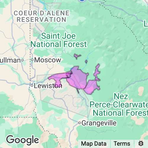 Clearwater County Idaho real estate agent mailing area