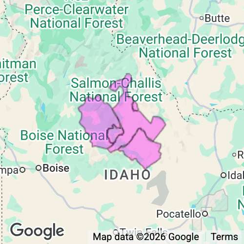 Custer County Idaho real estate agent mailing area