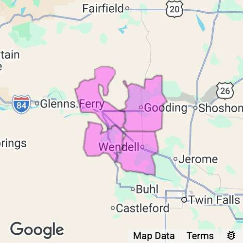 Gooding County Idaho real estate agent mailing area
