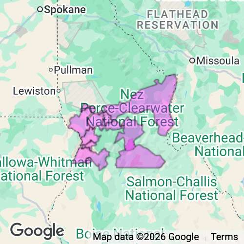 Idaho County Idaho real estate agent mailing area