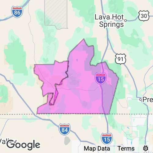 Oneida County Idaho real estate agent mailing area