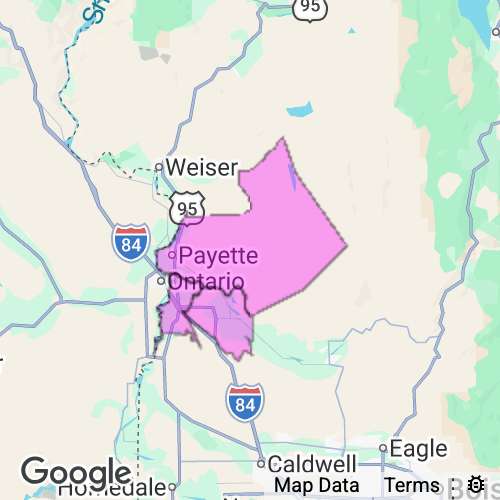 Payette County Idaho real estate agent mailing area