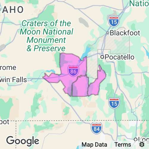 Power County Idaho real estate agent mailing area