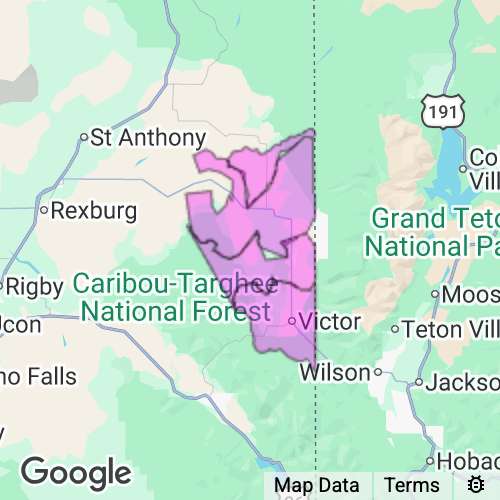 Teton County Idaho real estate agent mailing area