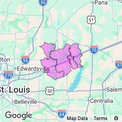 Bond County Illinois real estate agent mailing area