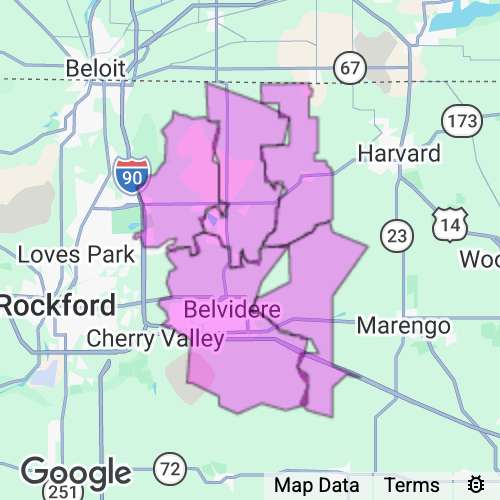 Boone County Illinois real estate agent mailing area