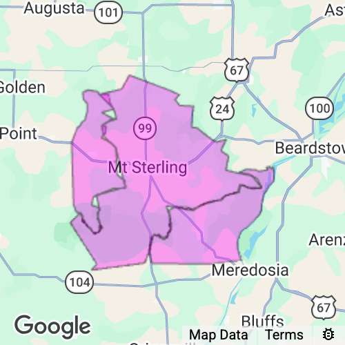 Brown County Illinois real estate agent mailing area