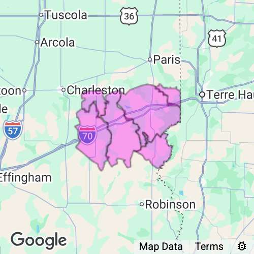 Clark County Illinois real estate agent mailing area