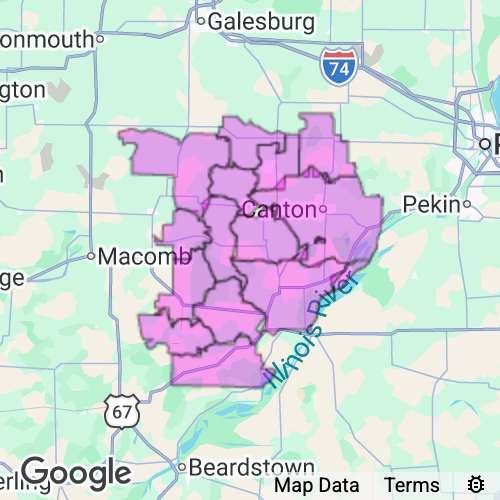 Fulton County Illinois real estate agent mailing area