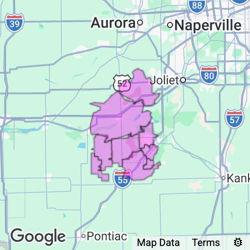 Grundy County Illinois real estate agent mailing area