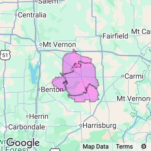 Hamilton County Illinois real estate agent mailing area