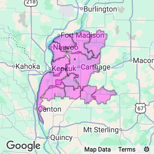 Hancock County Illinois real estate agent mailing area