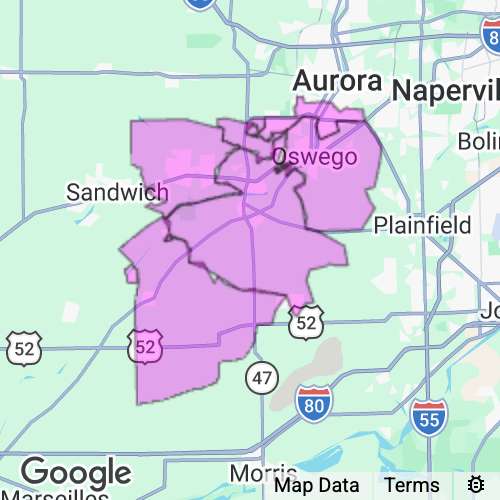 Kendall County Illinois real estate agent mailing area