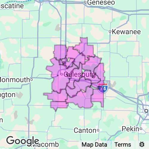 Knox County Illinois real estate agent mailing area