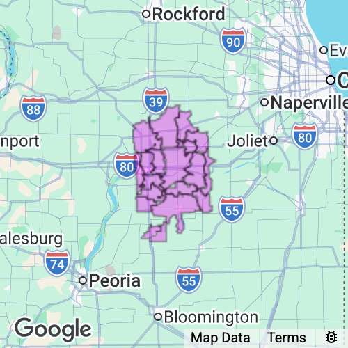 La Salle County Illinois real estate agent mailing area